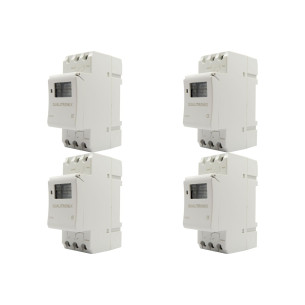 Kit C/4 - Qualitronix Timer Digital P/Trilho