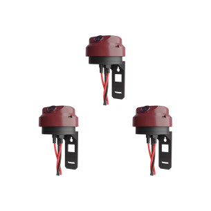 Kit C/3 - Exatron Rele Fotoel.C/Base 4Fio 220