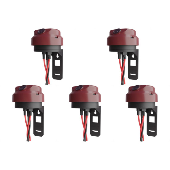 Kit C/5 - Exatron Rele Fotoel.C/Base 4Fio 220