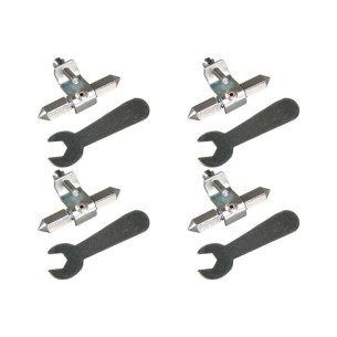 Kit C/4 - Marcai Reparo Aba Cx Luz 4X2 Cib-C2