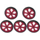 Kit C/5 - Politex Roda Carrinho Feira Kit C/5 - Politex Roda Carrinho Feira