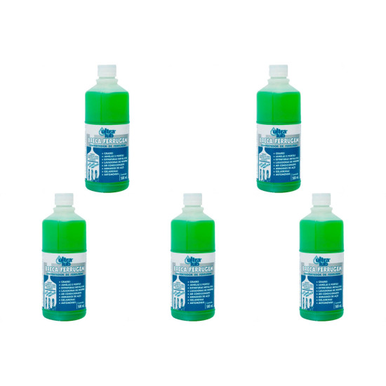 Kit C/5 - Ultralub Removedor Neutralizador Convertedor. De Ferrugem Ultra 500Ml Kit C/5 - Ultralub Removedor Neutralizador Convertedor. De Ferrugem Ultra 500Ml