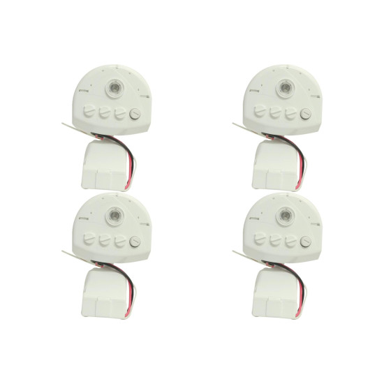 Kit C/4 - Exatron Sensor Externo 180 Branco