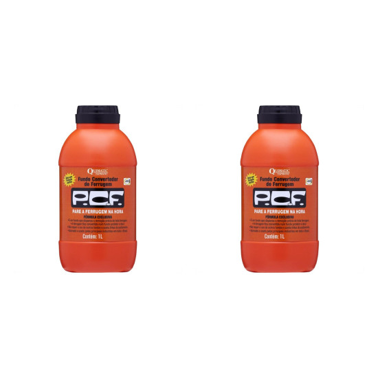Kit C/2 - Tapmatic Removedor Neutralizador Convertedor. De Ferrugem Pcf 1000Ml