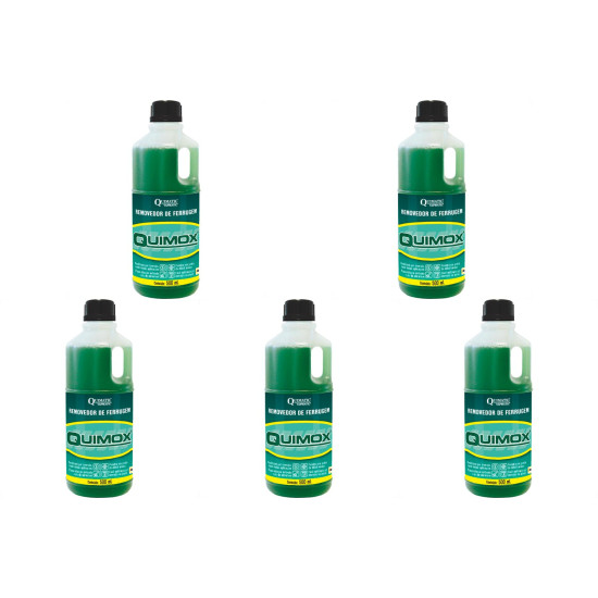 Kit C/5 - Tapmatic Removedor Ferrugem Quimox 500 Ml