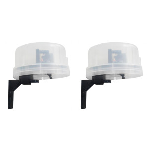 Kit C/2 - Qualitronix Rele Fotocelula C/Timer