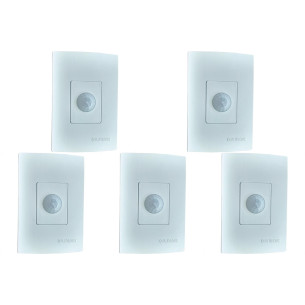 Kit C/5 - Qualitronix Sensor Parede Emb. Qi2M