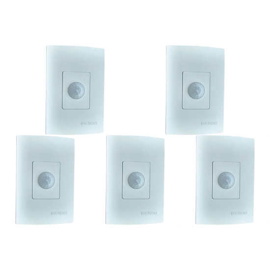 Kit C/5 - Qualitronix Sensor Parede Emb. Qi2M