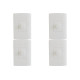 Kit C/4 - Qualitronix Dimmer Rot. 4X2 Emb-Qd32