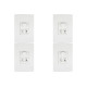 Kit C/4 - Qualitronix Controle Vent/Lamp 1 Lampada-Qv371