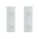 Kit C/4 - Qualitronix Controle Vent/Lamp 3 Lampada-Qv373