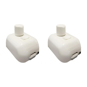 Kit C/2 - Qualitronix Controle Vent/Rotacao Sobrepor-Qv38