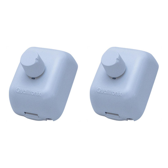 Kit C/2 - Qualitronix Controle Vent/Dimmer Sobrepor-Qv39