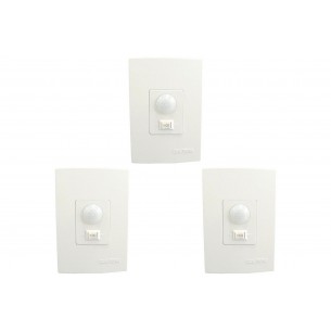 Kit C/3 - Sensor De Presenca + Fotocelula Qualitronix Emb...