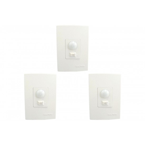 Kit C/3 - Sensor De Presenca + Fotocelula Qualitronix Emb...