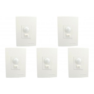Kit C/5 - Sensor De Presenca + Fotocelula Qualitronix Emb...