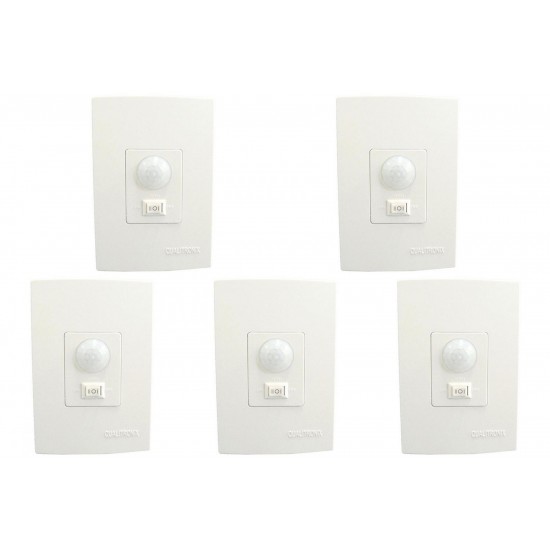 Kit C/5 - Sensor De Presenca + Fotocelula Qualitronix Emb...