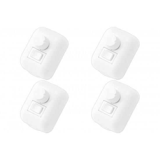 Kit C/4 - Controle Para Ventilador Qualitronix Sobrepor B...