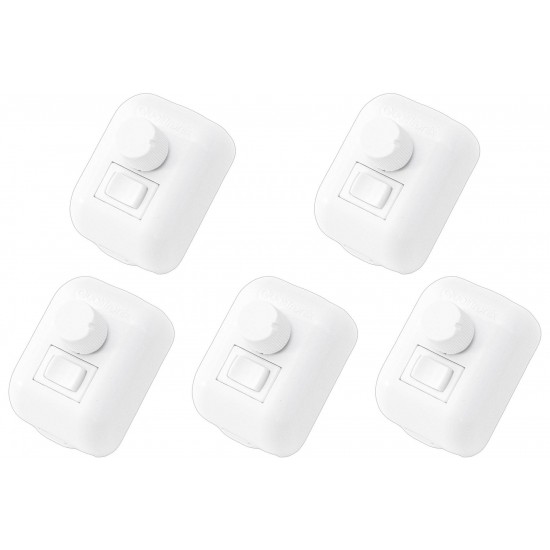 Kit C/5 - Controle Para Ventilador Qualitronix Sobrepor B...