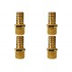 Kit C/4 - Espigao Fixo Garden Metal Zamac 3/4''X3/4'' 101...