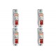 Kit C/4 - Disjuntor Steck ''Din'' Unipolar 63A. C Kit C/4 - Disjuntor Steck ''Din'' Unipolar 63A. C
