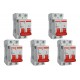 Kit C/5 - Disjuntor Steck ''Din'' Bipolar 25A. C Kit C/5 - Disjuntor Steck ''Din'' Bipolar 25A. C