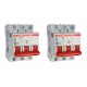 Kit C/2 - Disjuntor Steck ''Din'' Tripolar 40A. C Kit C/2 - Disjuntor Steck ''Din'' Tripolar 40A. C