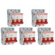 Kit C/5 - Disjuntor Steck ''Din'' Tripolar 40A. C
