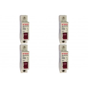 Kit C/4 - Disjuntor Steck ''Din'' Unipolar 70A. C