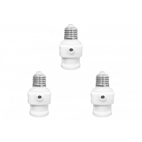 Kit C/3 - Sensor Fotocelula Acende Quando Escurece Com So...