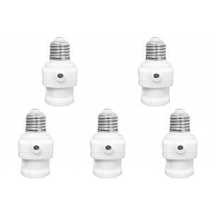 Kit C/5 - Sensor Fotocelula Acende Quando Escurece Com So...