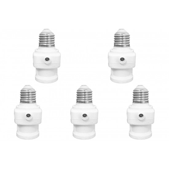 Kit C/5 - Sensor Fotocelula Acende Quando Escurece Com So...