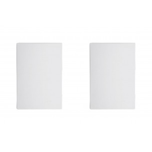 Kit C/2 - Placa Conjunto Modular Ilumi Vivaz 4X2 Cega + S... Kit C/2 - Placa Conjunto Modular Ilumi Vivaz 4X2 Cega + S...