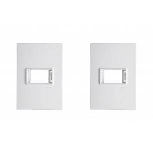 Kit C/2 - Placa Conjunto Modular Ilumi Vivaz 4X2 - 1 Modu... Kit C/2 - Placa Conjunto Modular Ilumi Vivaz 4X2 - 1 Modu...