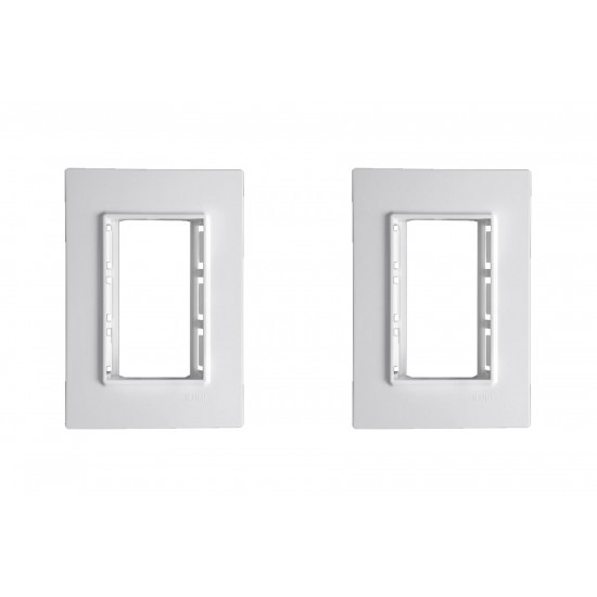 Kit C/2 - Placa Conjunto Modular Ilumi Vivaz 4X2 - 3 Modu... Kit C/2 - Placa Conjunto Modular Ilumi Vivaz 4X2 - 3 Modu...