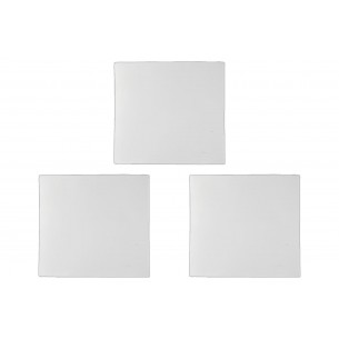 Kit C/3 - Placa Conjunto Modular Ilumi Vivaz 4X4 Cega + S...