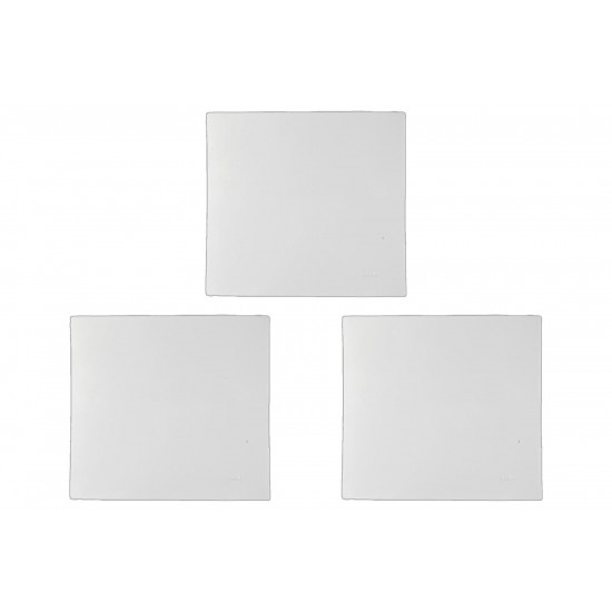 Kit C/3 - Placa Conjunto Modular Ilumi Vivaz 4X4 Cega + S...