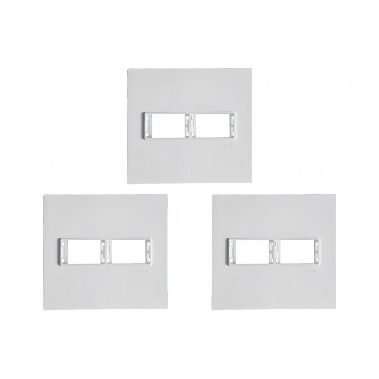 Kit C/3 - Placa Conjunto Modular Ilumi Vivaz 4X4 1 Modulo...