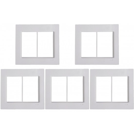 Kit C/5 - Placa Conjunto Modular Ilumi Vivaz 4X4 - 3 Modu... Kit C/5 - Placa Conjunto Modular Ilumi Vivaz 4X4 - 3 Modu...