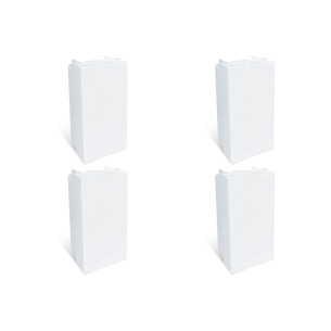 Kit C/4 - Modulo Steck Linha Stella Cego Branco 868090