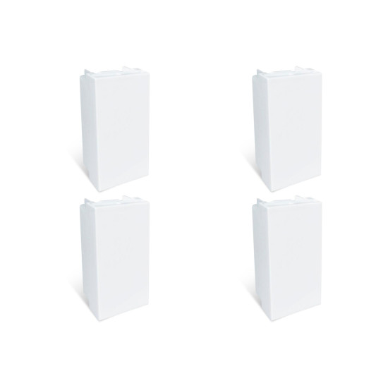 Kit C/4 - Modulo Steck Linha Stella Cego Branco 868090