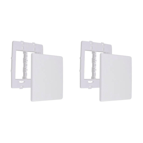 Kit C/2 - Placa Steck Linha Stella Branca 4X4 - Cega Com ...