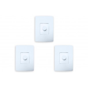 Kit C/3 - Dimmer Rotativo Qualitronix Bivolt Qd32