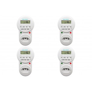 Kit C/4 - Timer Digital Qualitronix Bivolt Qtd01