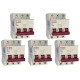 Kit C/5 - Disjuntor Steck ''Din'' Tripolar 70A. C