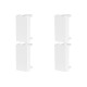 Kit C/4 - Modulo Pial Pop Branco Cego Lg000