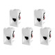 Kit C/5 - Modulo Pial Pop Branco Tomada Telefone Rj11 - L...