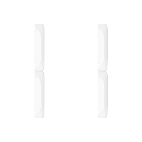 Kit C/4 - Placa Pial Pop Branca 4X2 - Cega Lgp20