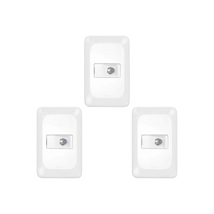 Kit C/3 - Conjunto Pial Pop Modulo Com Placa 4X2 - 1 Toma...