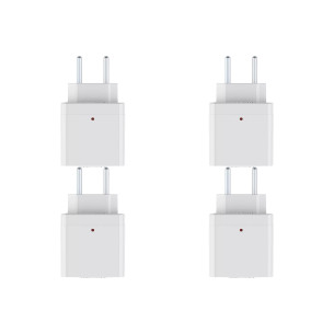 Kit C/4 - Plug Protetor De Tensao Qualitronix 2 Polos 10A...
